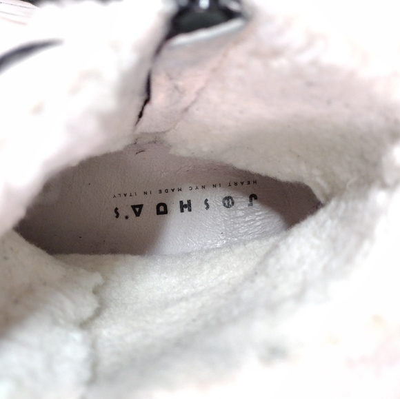 Joshua's high top faux wool lined women's shoes size 37 (Josh Sanders) - Picture 7 of 9